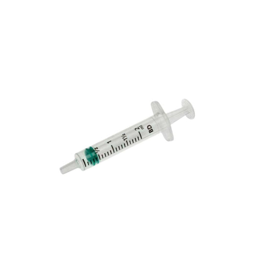 2 ml BD Emerald Luer Slip-sprutor