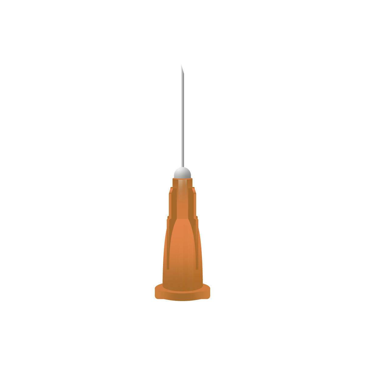 25 g 5/8 tum orange Dispovet veterinärnålar (0,5 x 16 mm)
