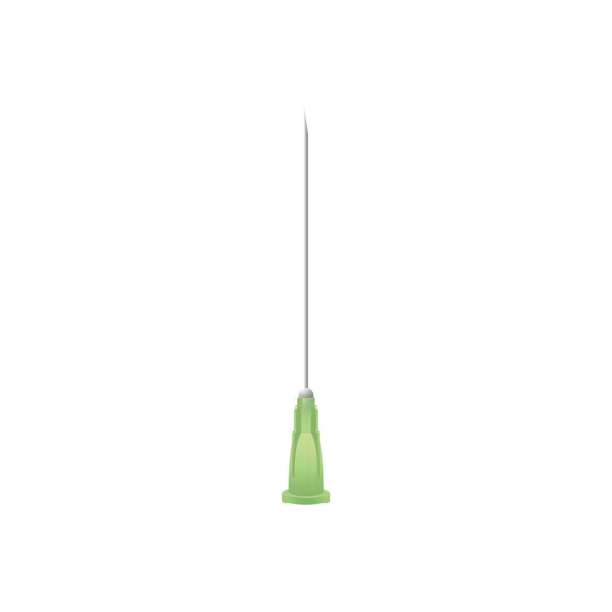 21 g gröna 2 tums BD Microlance nålar (50 mm x 0,8 mm)