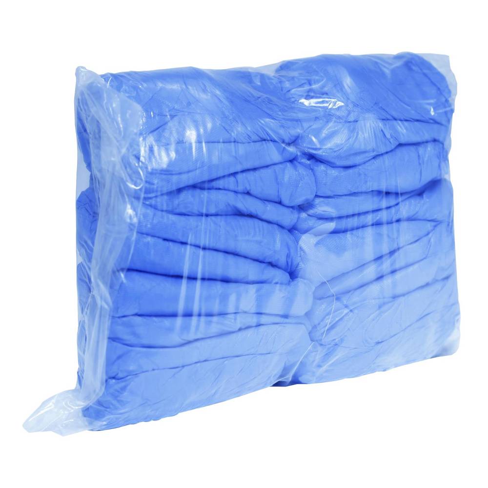 Blå Overshoes CPE Storlek 5-11 Paket med 100 st
