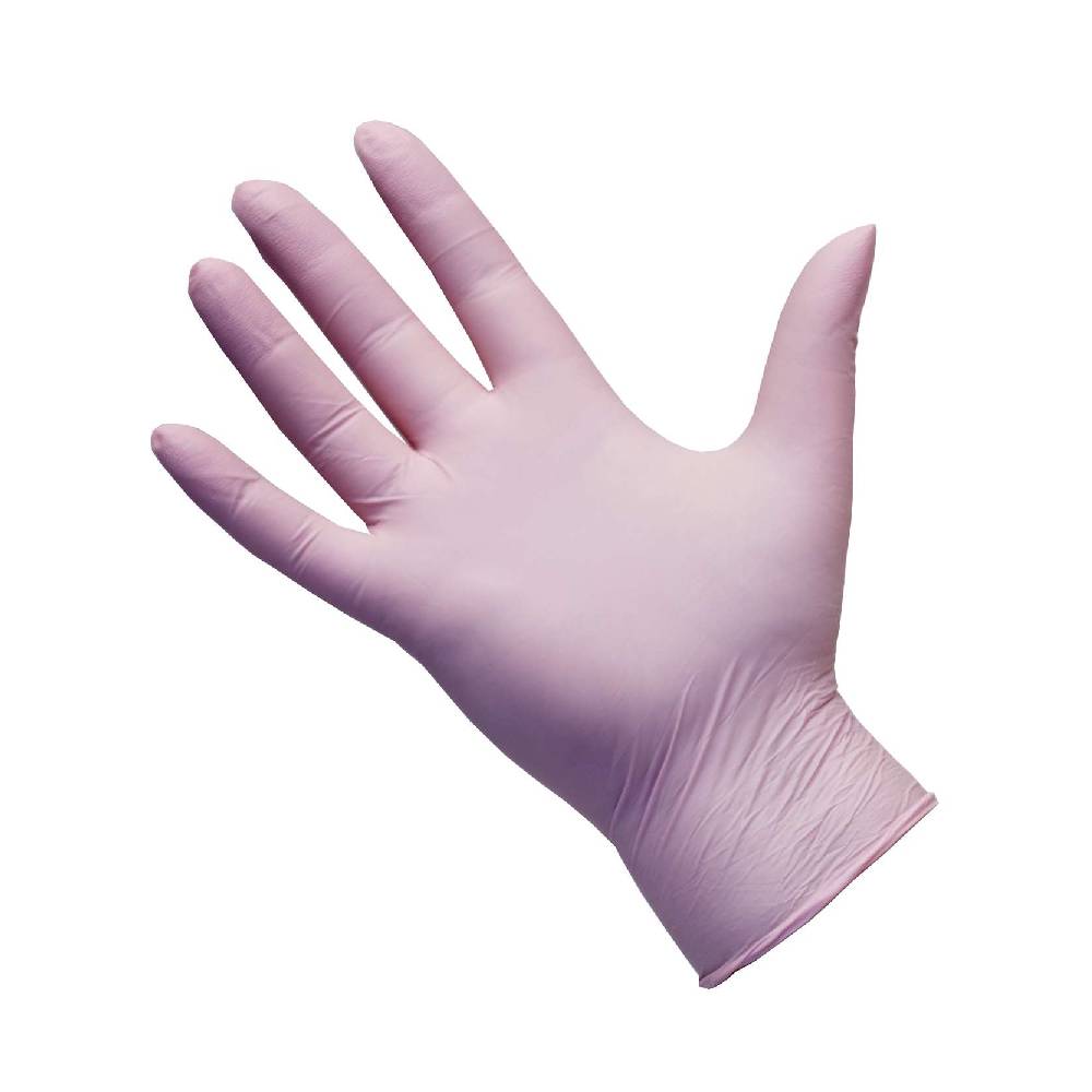 PRO UltraFLEX Pink Nitrile Handskar Box med 100 st