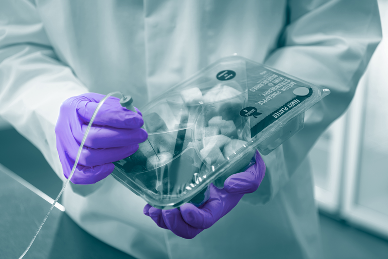 Biotouch Violet Blue Nitrile Handskar Box med 100 st