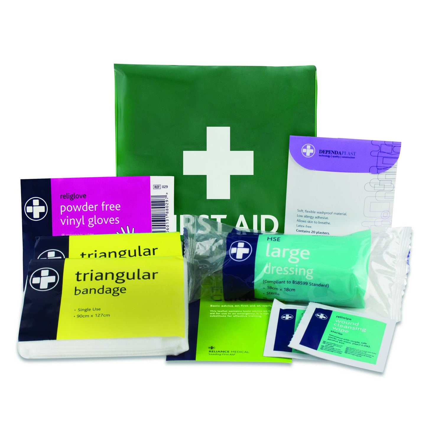 HSE 1 Person First Aid Kit Vinyl Pouch