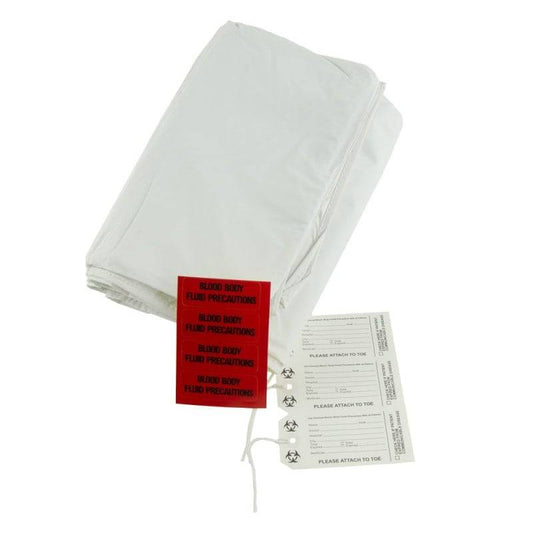 White Single-Use Body Bag