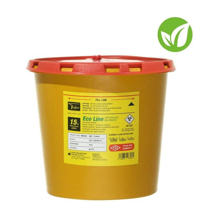 1,5 liters Eco Line Sharps-behållare