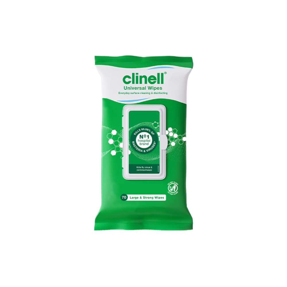 Clinell Universal Wipes Pack om 70