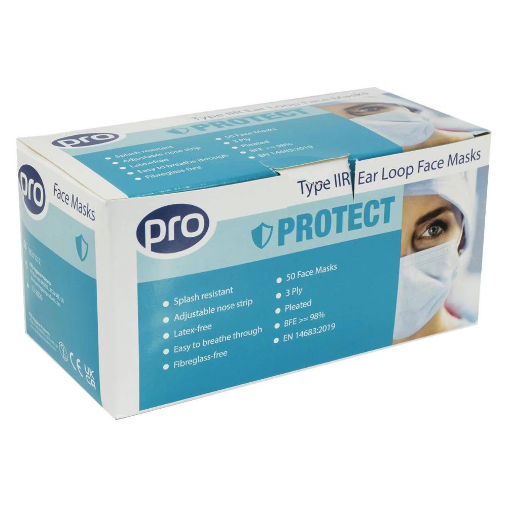 UniProtect FFP3 andningsskyddsmasker med ventiler, 20 st