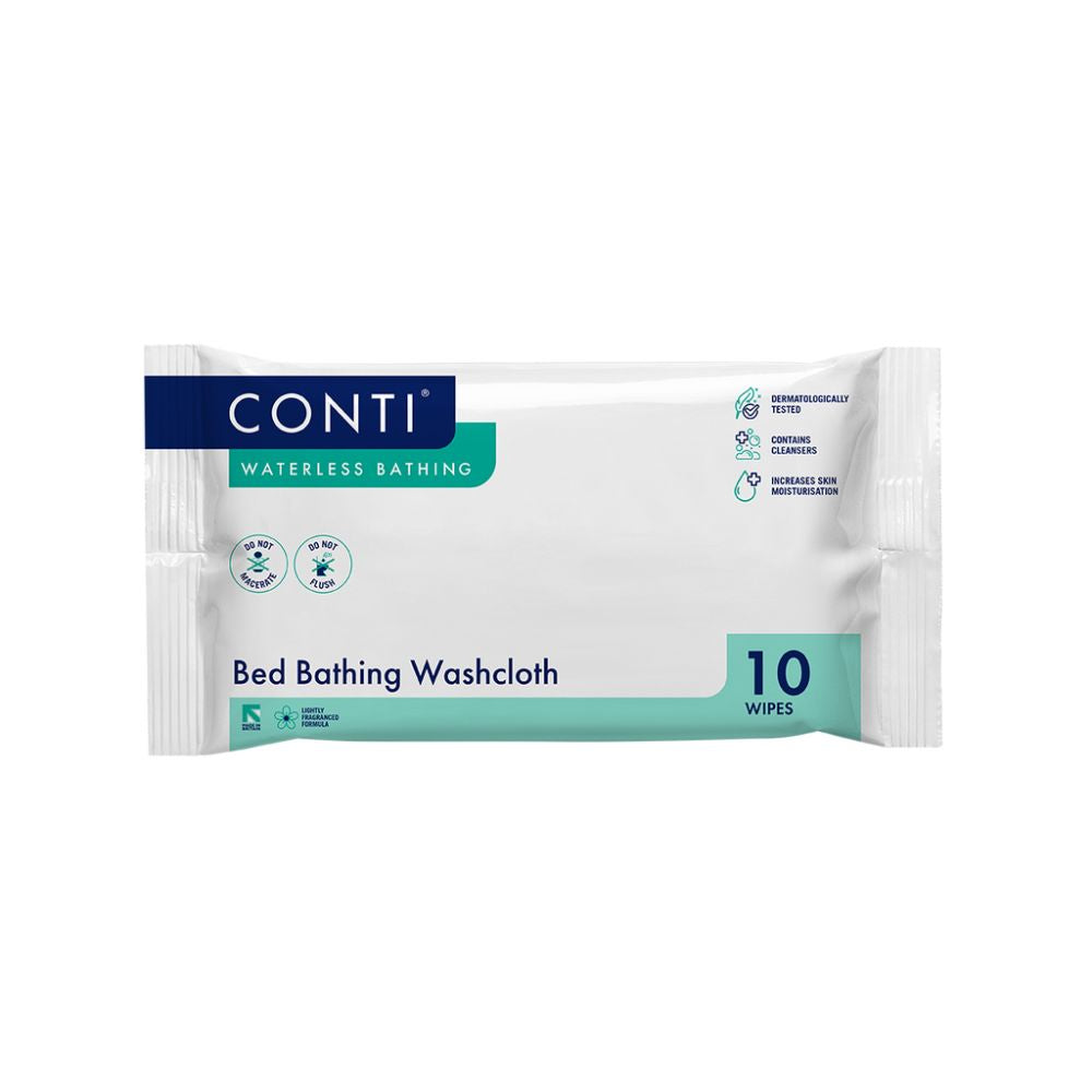 Conti Bed Bad Tvättlapp Lätt doftande 10 Dukar
