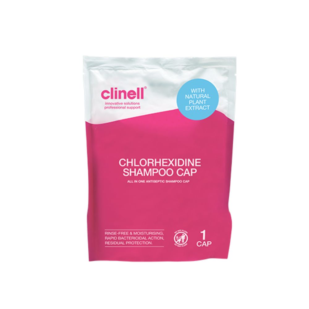 Clinell Chlorhexidine Schampo Cap Single Cap