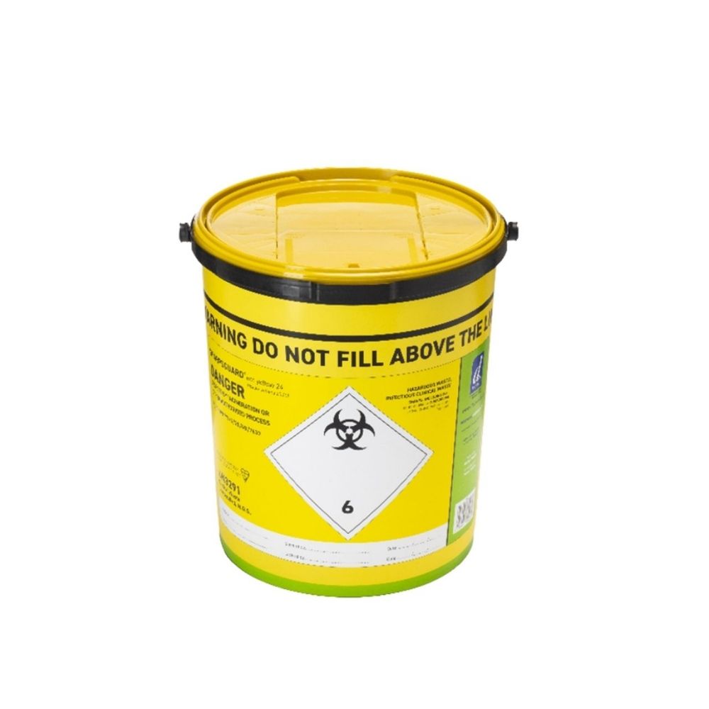 22 Liters Sharpsguard Gul Sharps Bin