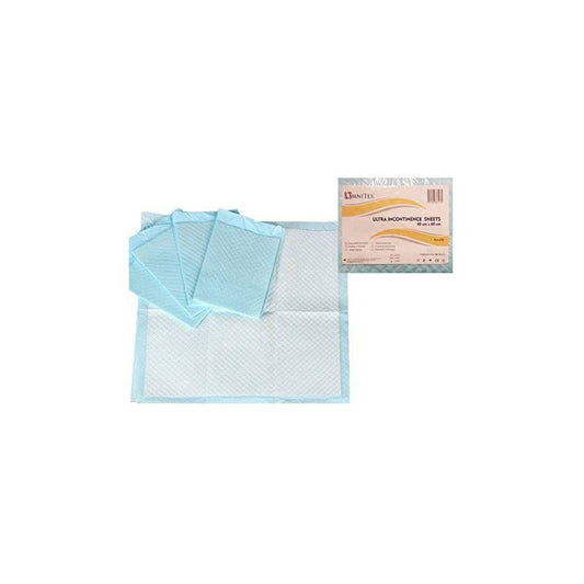 Omnitex 40cm x 60cm Ultra Disposable Stol Inkontinenslakan Paket med 25