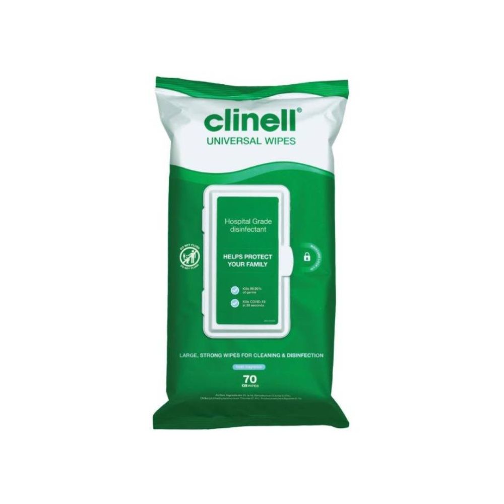 Clinell Universal Wipes Pack om 70