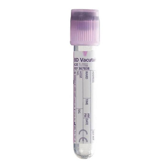 BD Vacutainer 3ml EDTA lila blodprovtagningsrör