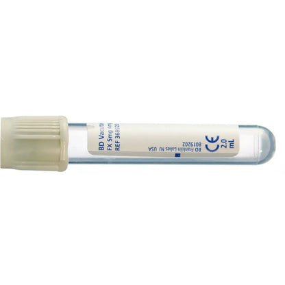 BD Vacutainer 2 ml fluor/oxalatgrå blodprovsrör