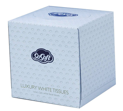 SoSoft Luxury Cube Tissues Box med 70 st