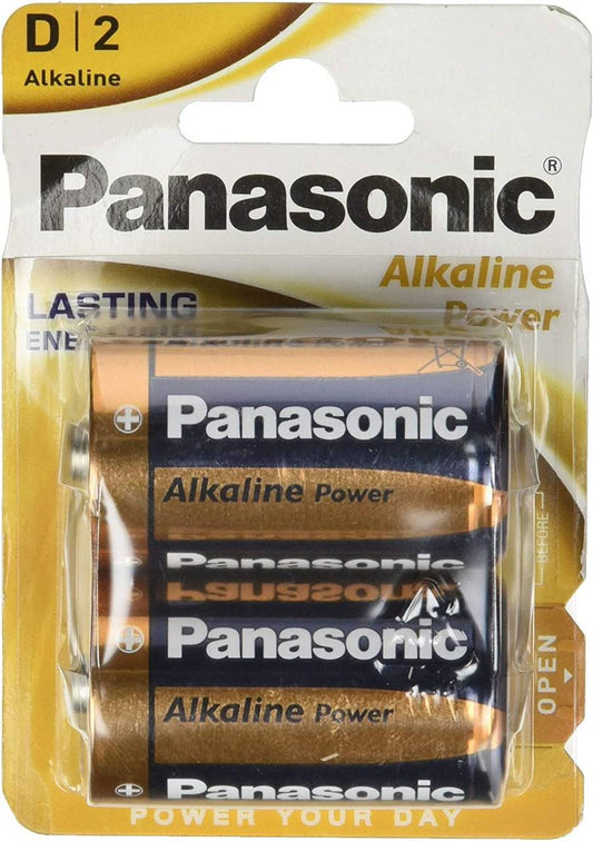 Panasonic D Cell batteripaket om 2