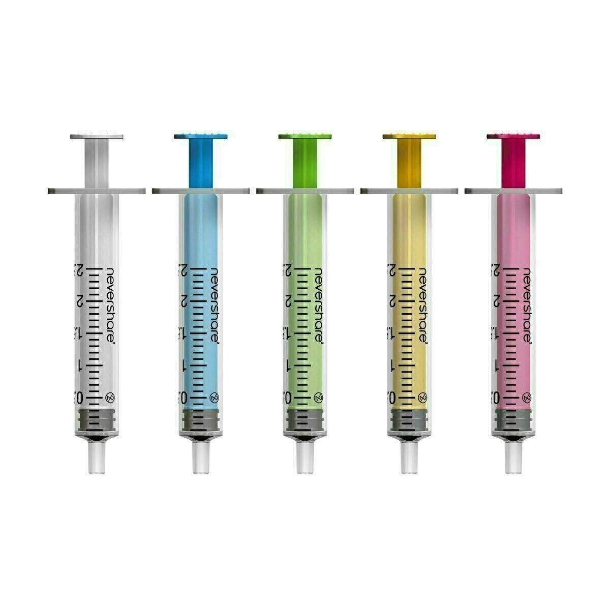 2,5 ml Nevershare Mixed Luer Slip-sprutor