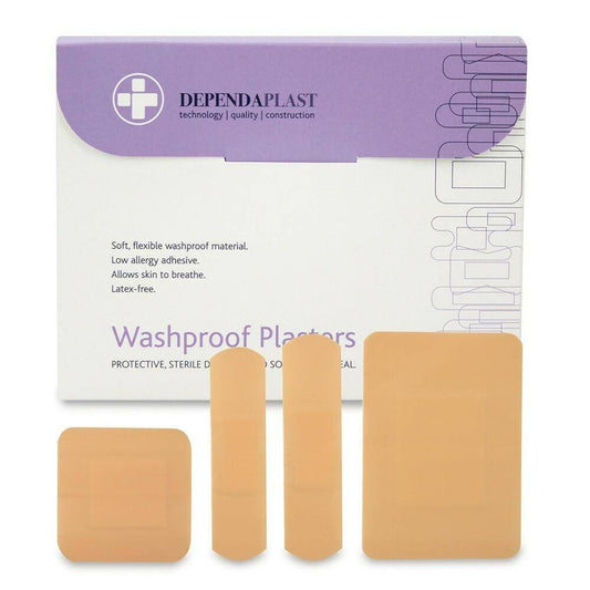 Dependaplast Washproof Plasters Assorted x 100 - UKMEDI
