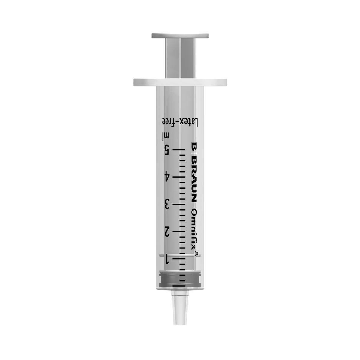 5 ml BBraun Omnifix Luer Slip-sprutor