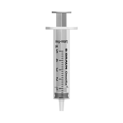 5 ml BBraun Omnifix Luer Slip-sprutor