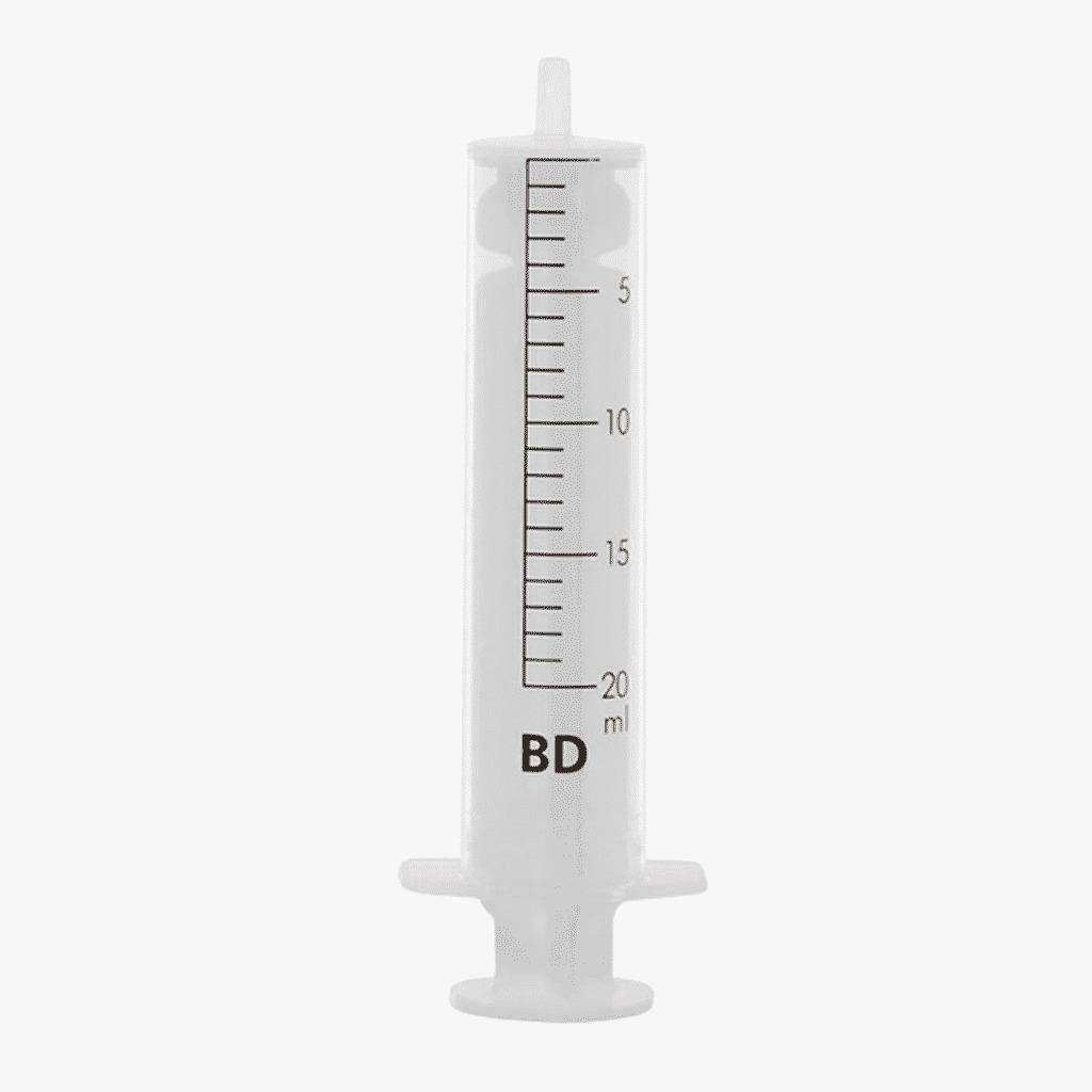 10 ml BD Discardit Luer Slip-sprutor