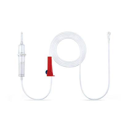 150 cm Sangodrop S (med stålspets) Transfusionsset (för blodpåsar)