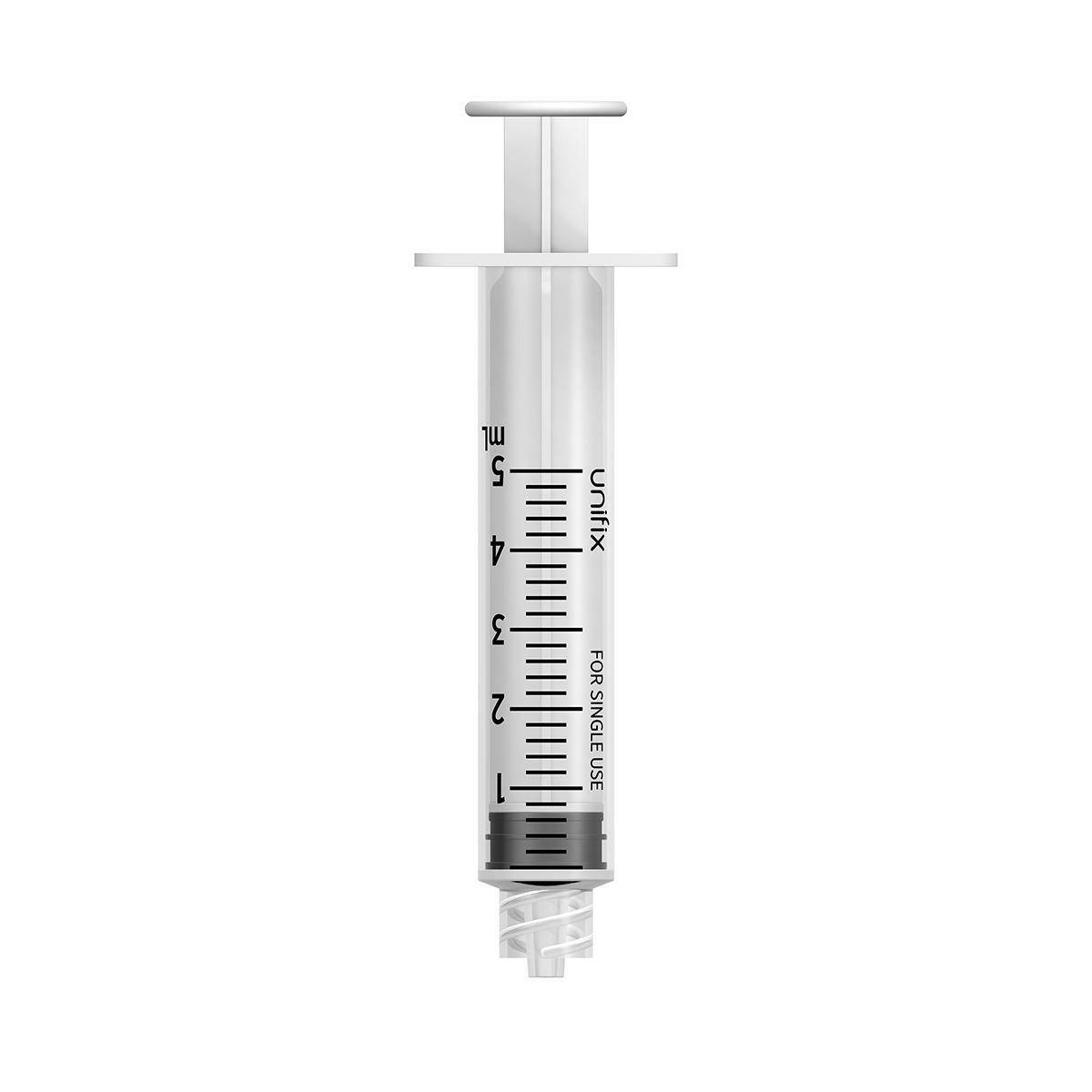 5 ml Unifix Luer Lock-spruta