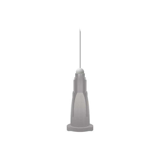 27g Grey 0.5 inch Unisharp Needles (13mm x 0.4mm) USE UKMEDI.CO.UK