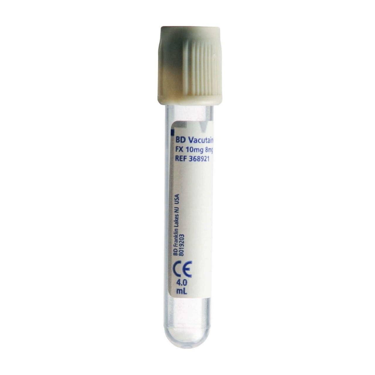 BD Vacutainer Tube Fluor / Oxalate 4ml Grå blodprovtagningsrör