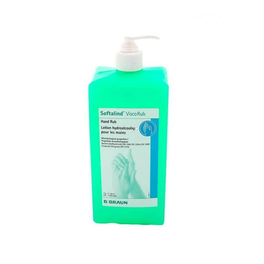 Softalind ViscoRub 1000ML Hand Disinfectant Bottle 18932 UKMEDI.CO.UK