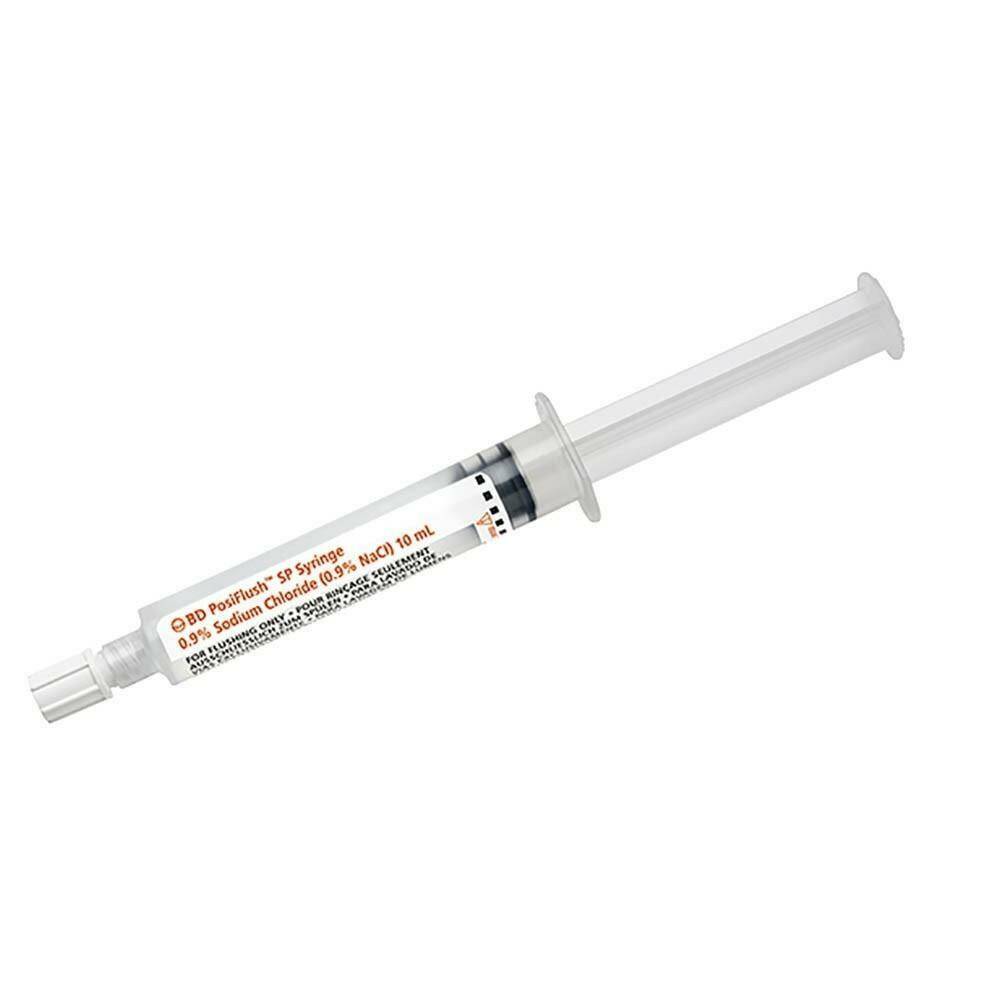 10 ml PosiFlush SP saltlösning (steril vätskebana)