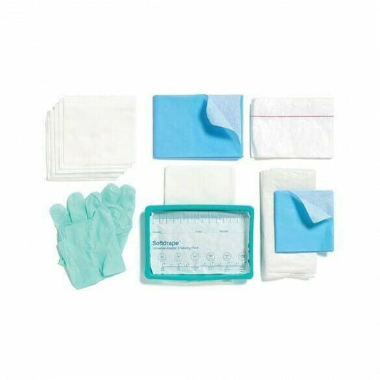 Softdrape Dressing Pack Latexfri Medium Glove Single