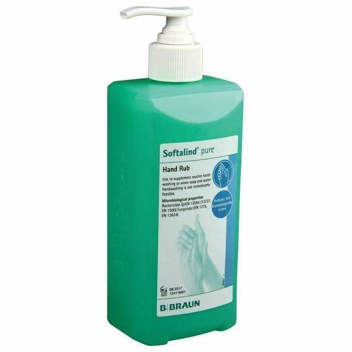 Softalind Pure 1000ML Handdesinfektionsflaska - Doseringspump