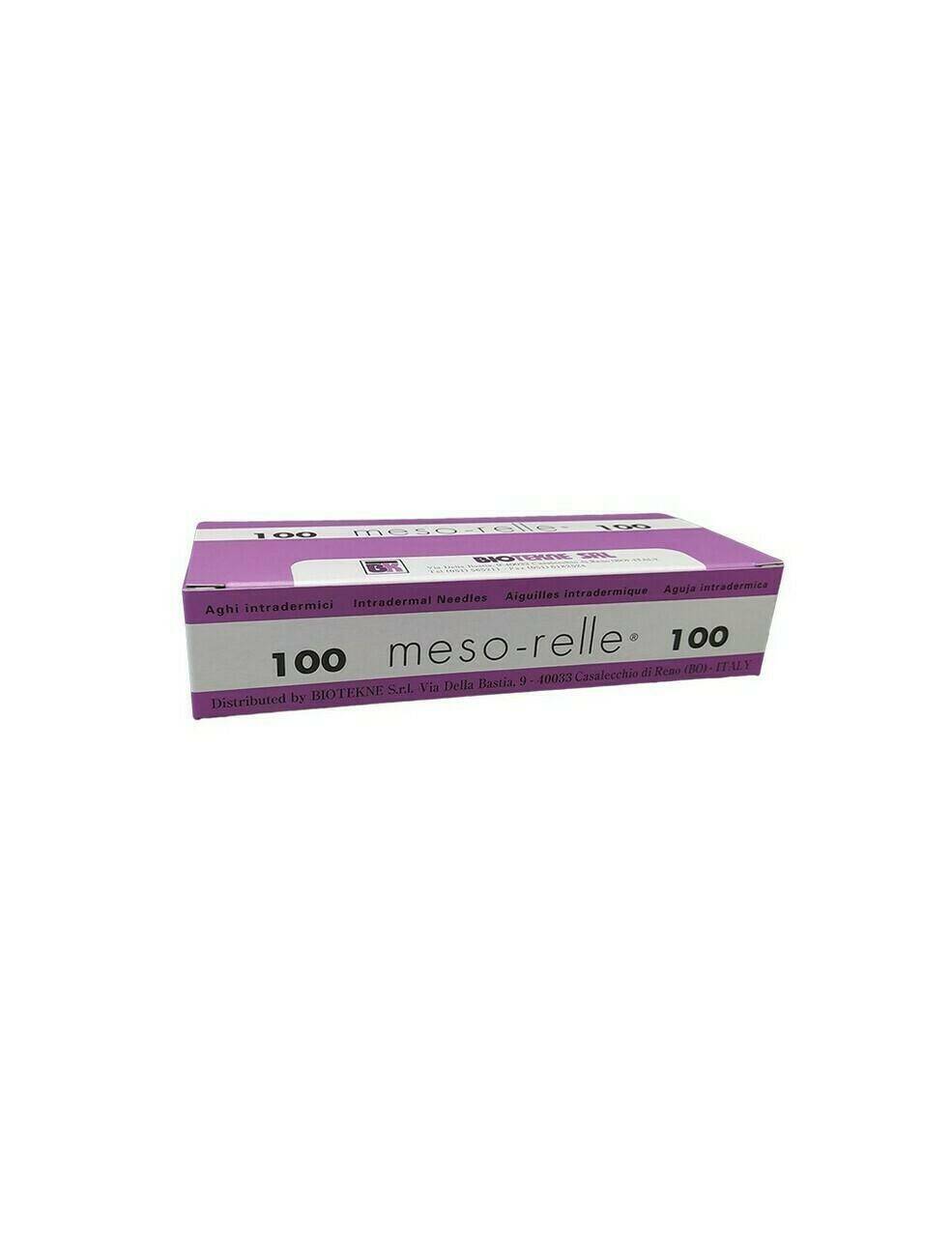 Meso-relle 30g Yellow 12mm Meso-relle Mesotherapy Needle UKMEDI UK Medical Supplies