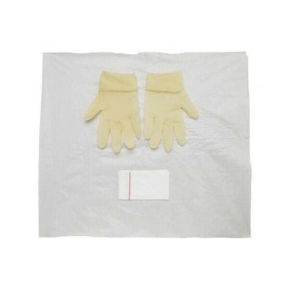 Polyfield Dressing Aid Vit - Stora latexhandskar