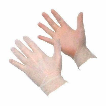 Gloveman Powder Free Clear Vinyl Gloves UKMEDI UK Medical Supplies