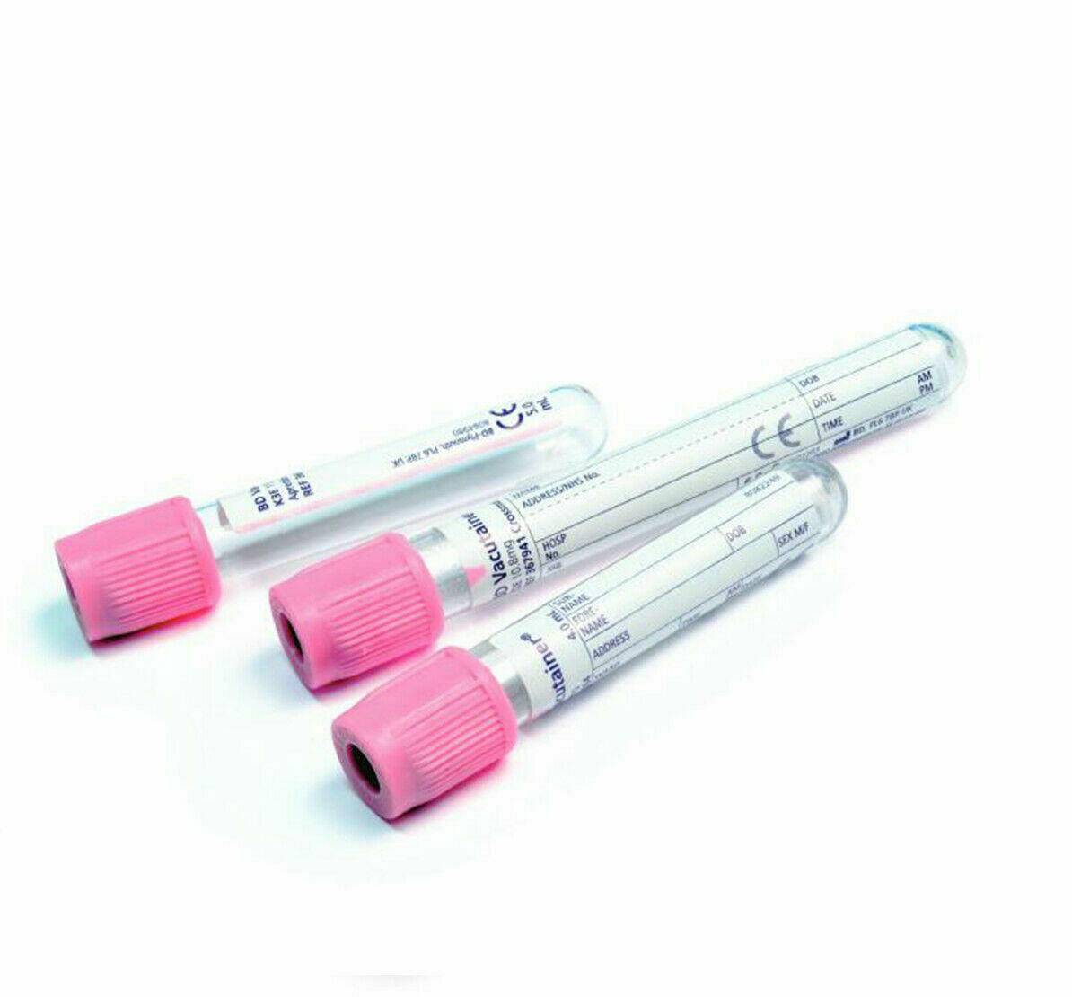 BD Vacutainer 6ml K2E EDTA rosa blodinsamlingsrör