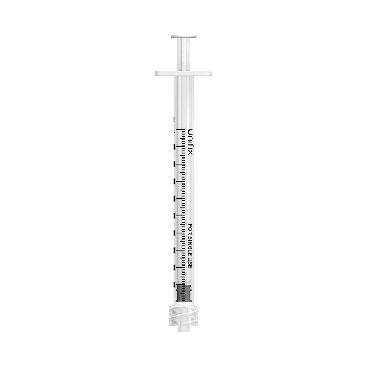 1 ml Unifix Luer Lock-spruta