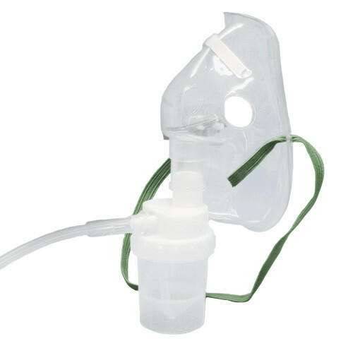 Vuxen nebulisatormaskkruka och o2-rör