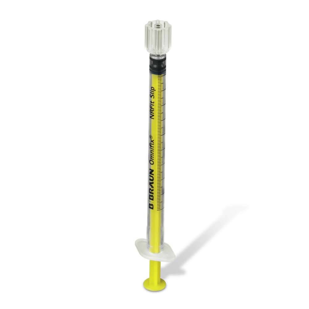 1ml BBraun Omnifix -F Luer Slip-sprutor NRFit