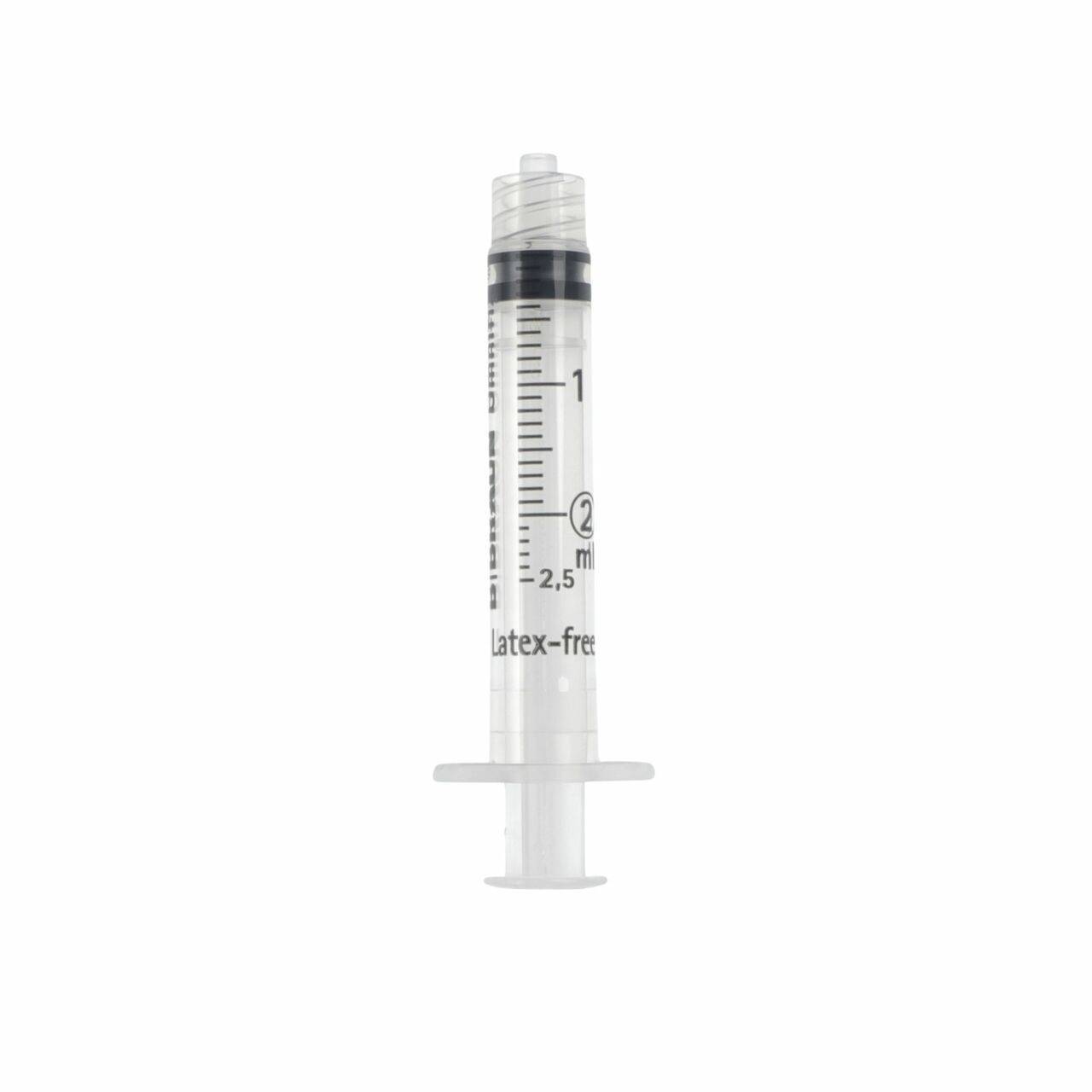 2/2,5 ml BBraun Omnifix Luer Lock-sprutor