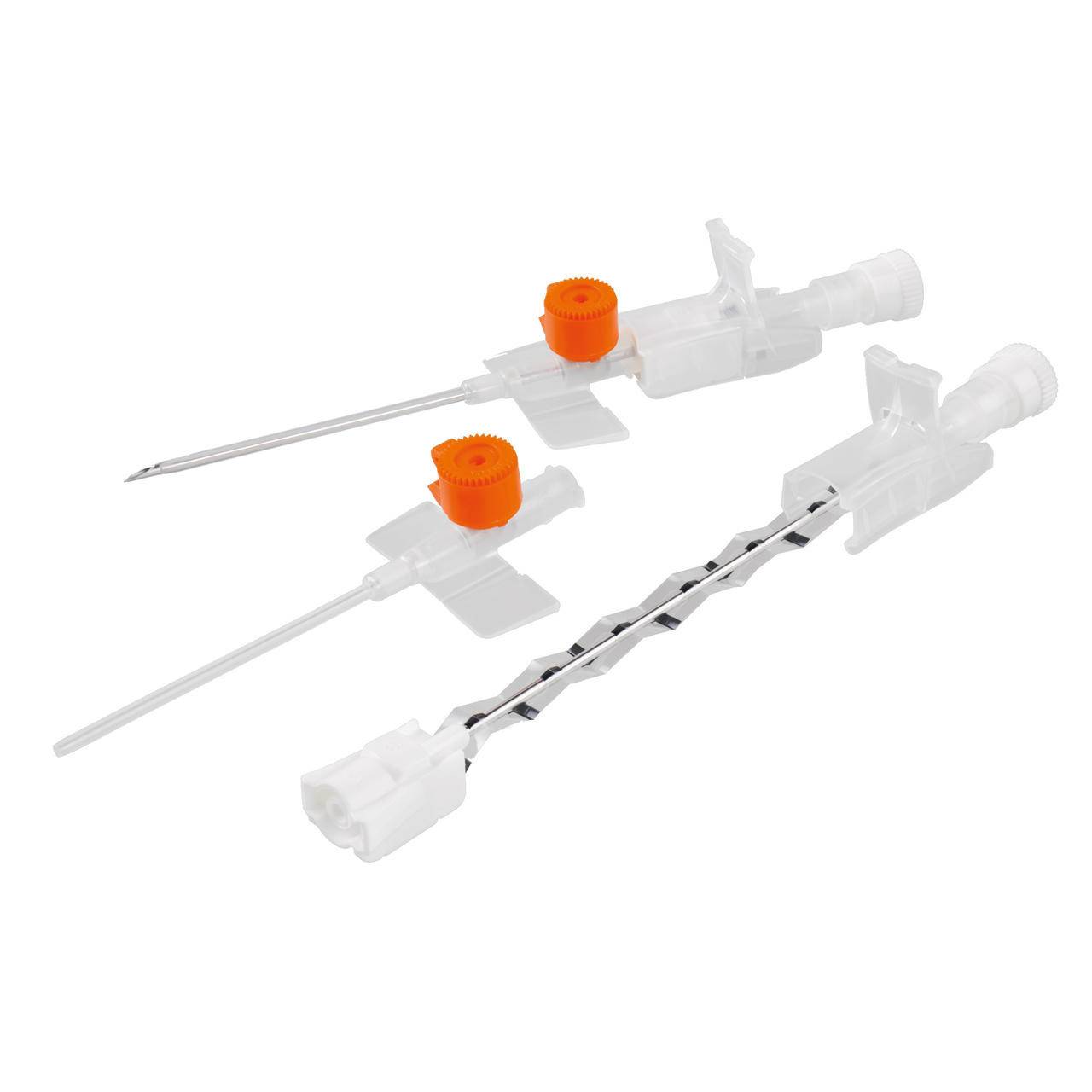 14 g 45 mm orange BD Venflon Pro säkerhetskanyl med injektionsport