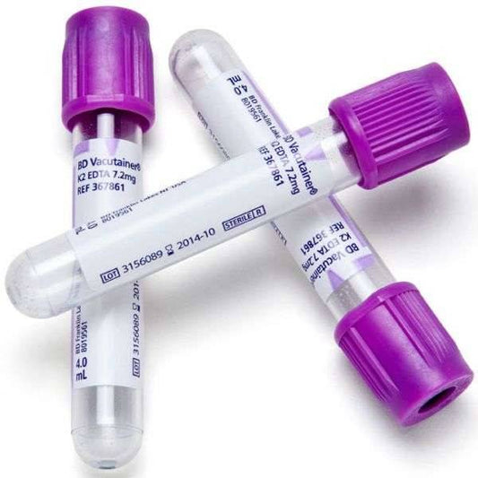 BD Vacutainer 4ml EDTA K2E lavendelblodprovtagningsrör