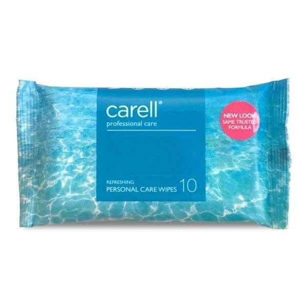 Carell Refreshing Patient Wipes Pack om 10