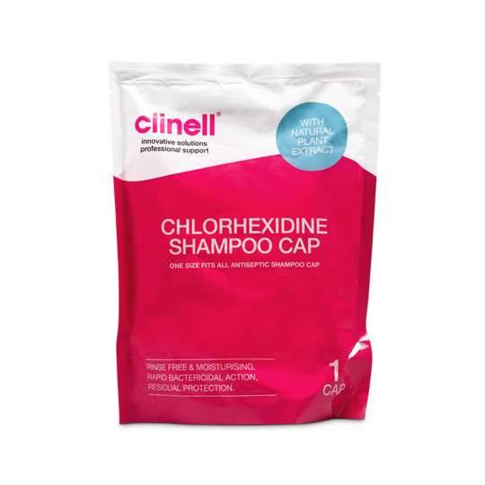 Clinell Chlorhexidine Schampo Cap Single Cap