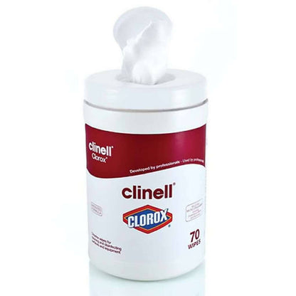 Clinell Clorox Wipes Tub med 70 st