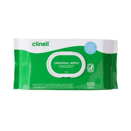 Clinell Universal Wipes Pack om 120