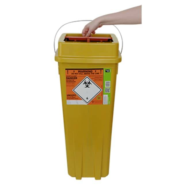 40 liters Sharpsguard Eco Orange Theatre+ Sharps Bin