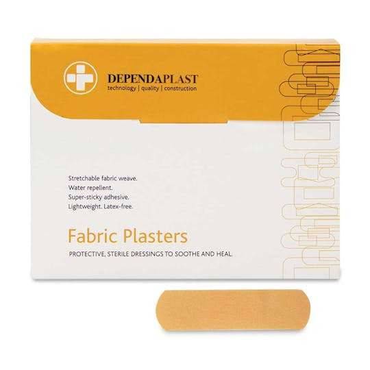 Dependaplast - Dependaplast Sterile Fabric Plasters 7.5cm x 7.5cm - Pack of 50 - 515 UKMEDI.CO.UK UK Medical Supplies