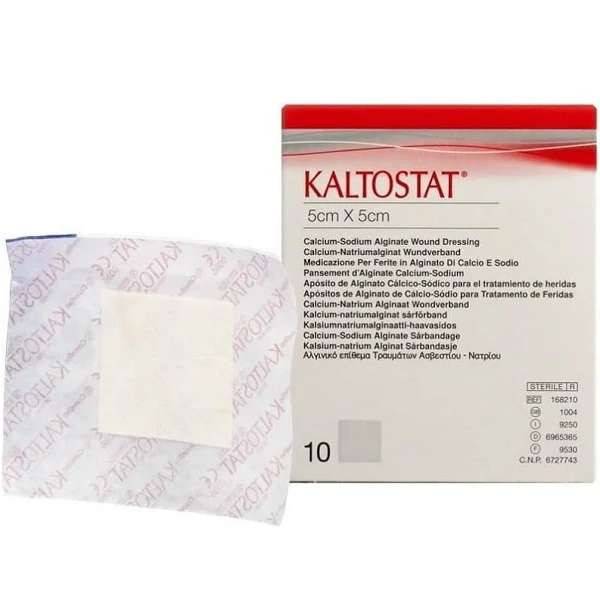 Kaltostat Alginatförband 5cm x 5cm